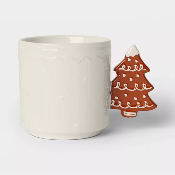 TARGET WONDERSHOP CHRISTMAS TREE HANDLE MUG 1CT - Picture 2 of 4